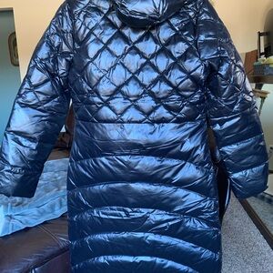 Women's Quilted Black Coat